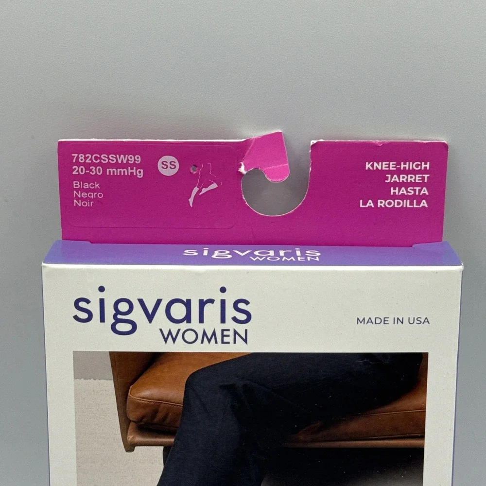 Sigvaris Compression Hosiery Women SS Multi 20-30mmHg Socks Pantyhose Lot of 4